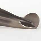 Maverick II 13L x 11W Gray Metal Fighter Plane