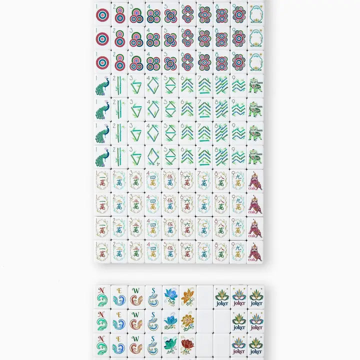 Sierra Mahjong Tiles