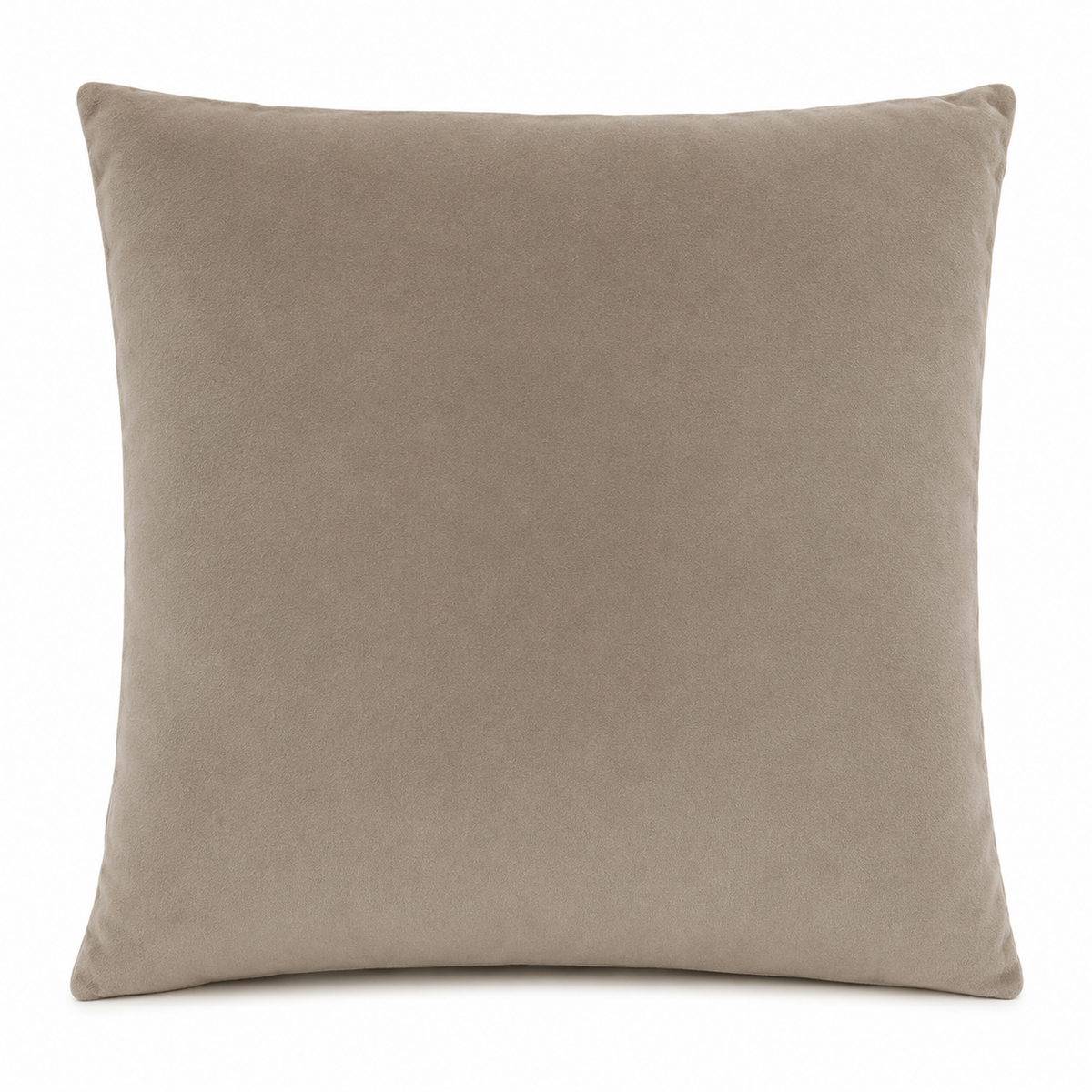 Rustic Deer Faux Fur Throw Pillow - 18"x18"