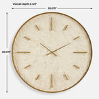 Stone Serenity Wall Clock