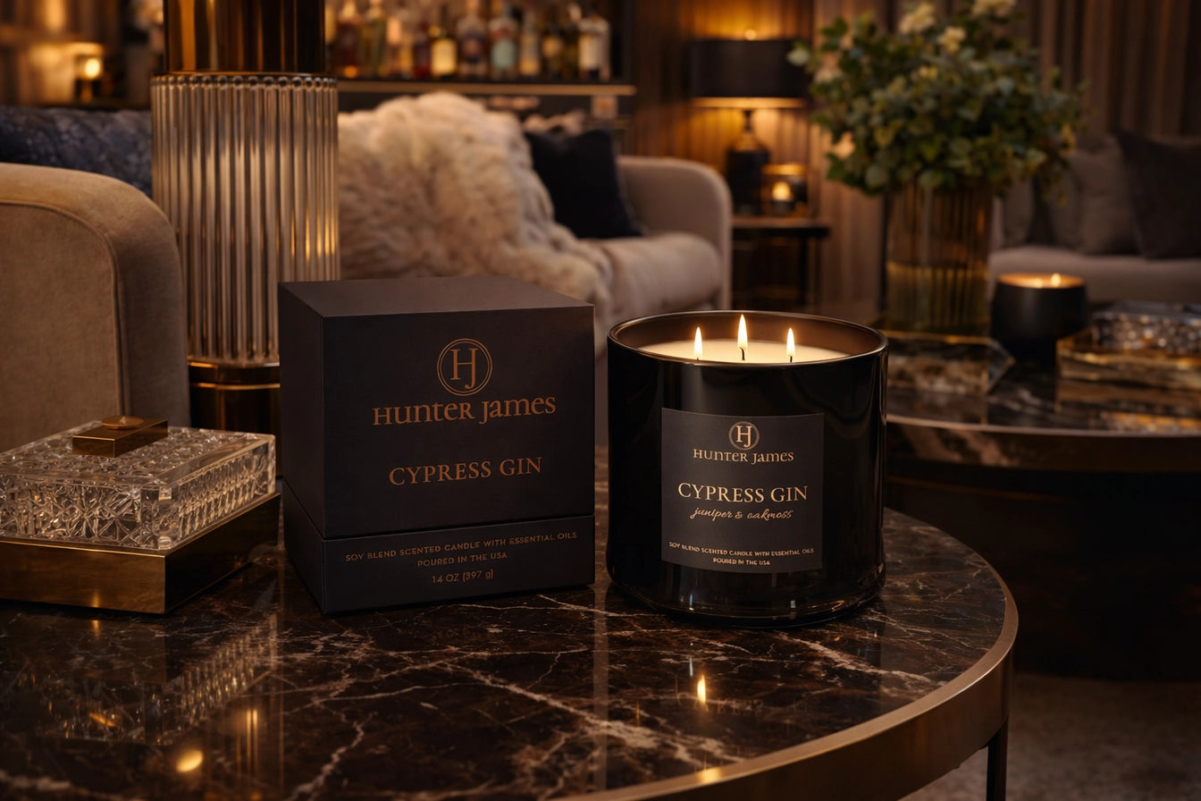 Cypress Gin Candle