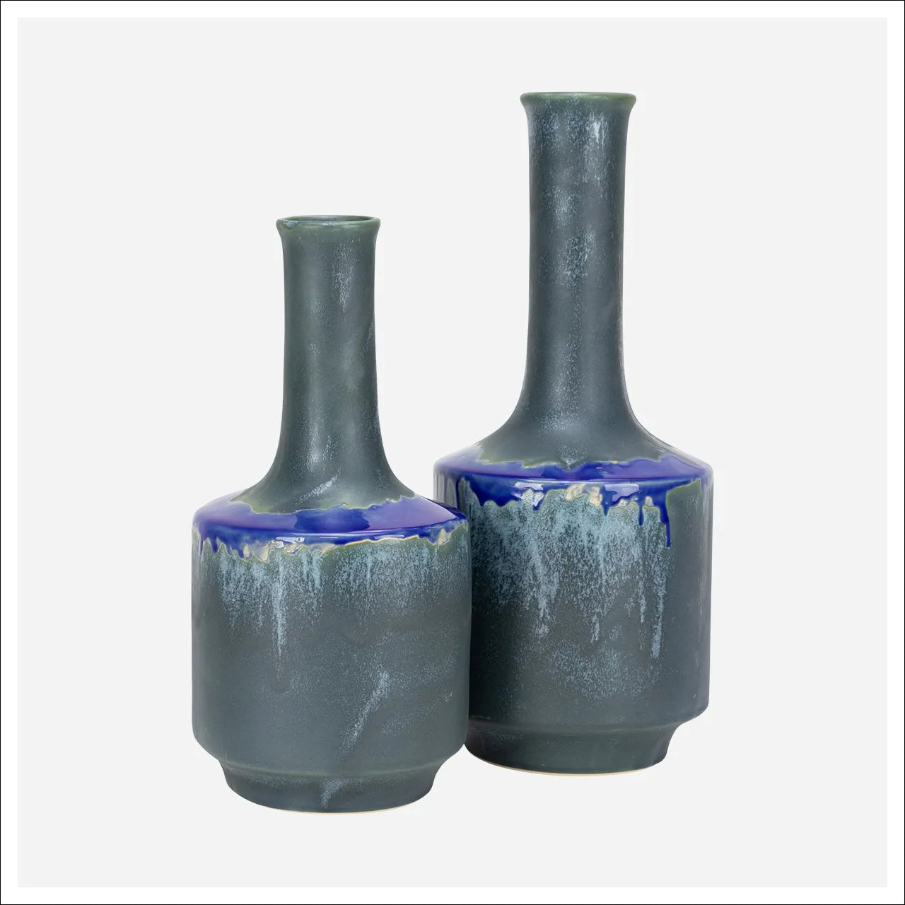 Iris Drip Vases -Set 2 -SB