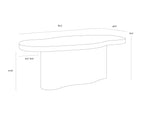 Idris Dining Table - 86"