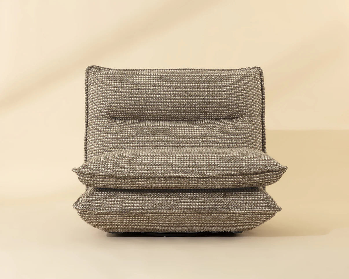 Colson Swivel Armless Chair