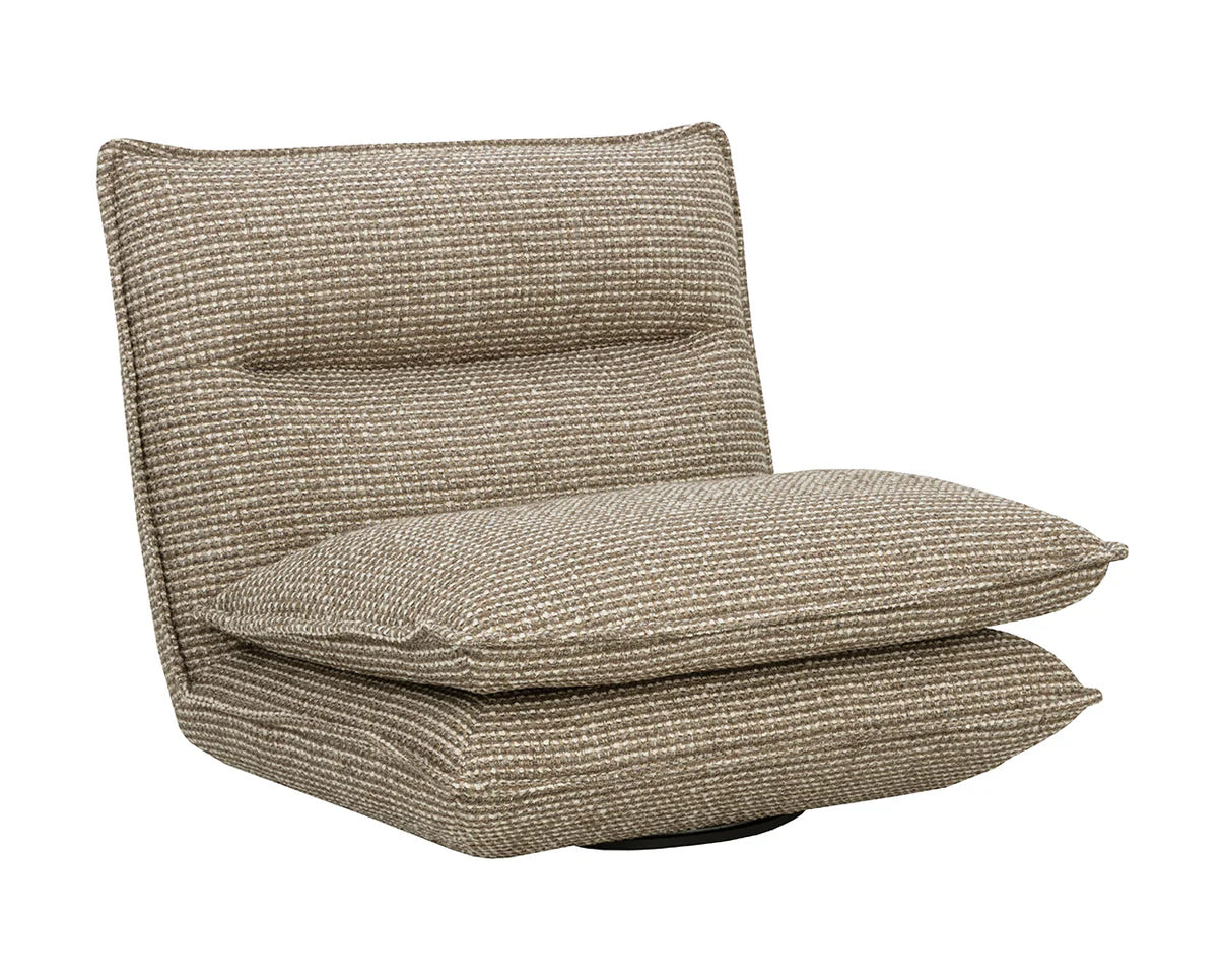 Colson Swivel Armless Chair