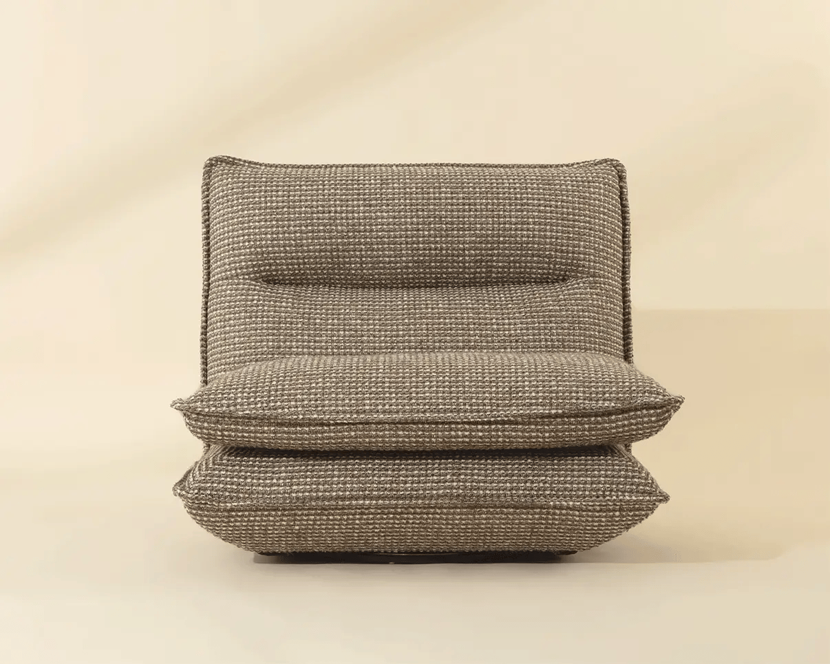 Colson Swivel Armless Chair