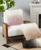 Ombre Lamb Fur Pillow 20x20