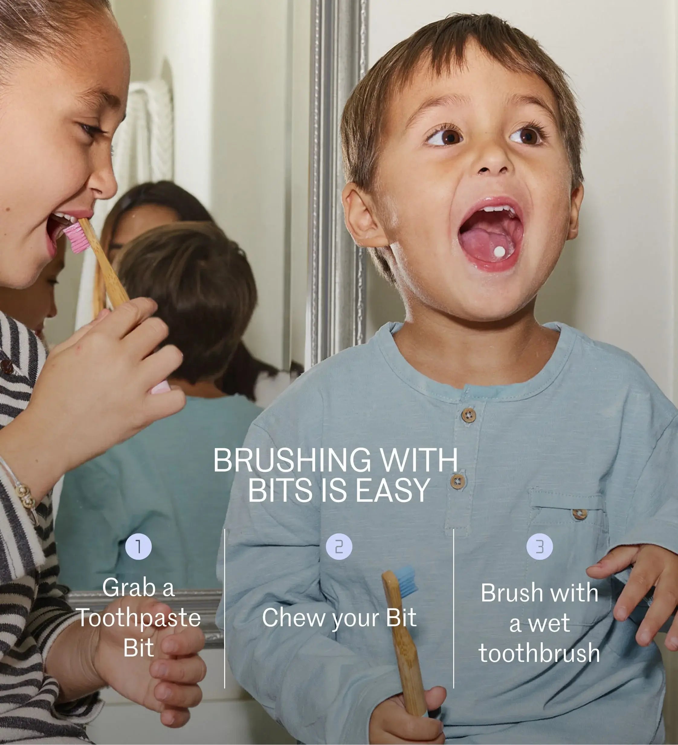 Toothpaste Bits Fluoride-Free - 4oz - Berry Twist