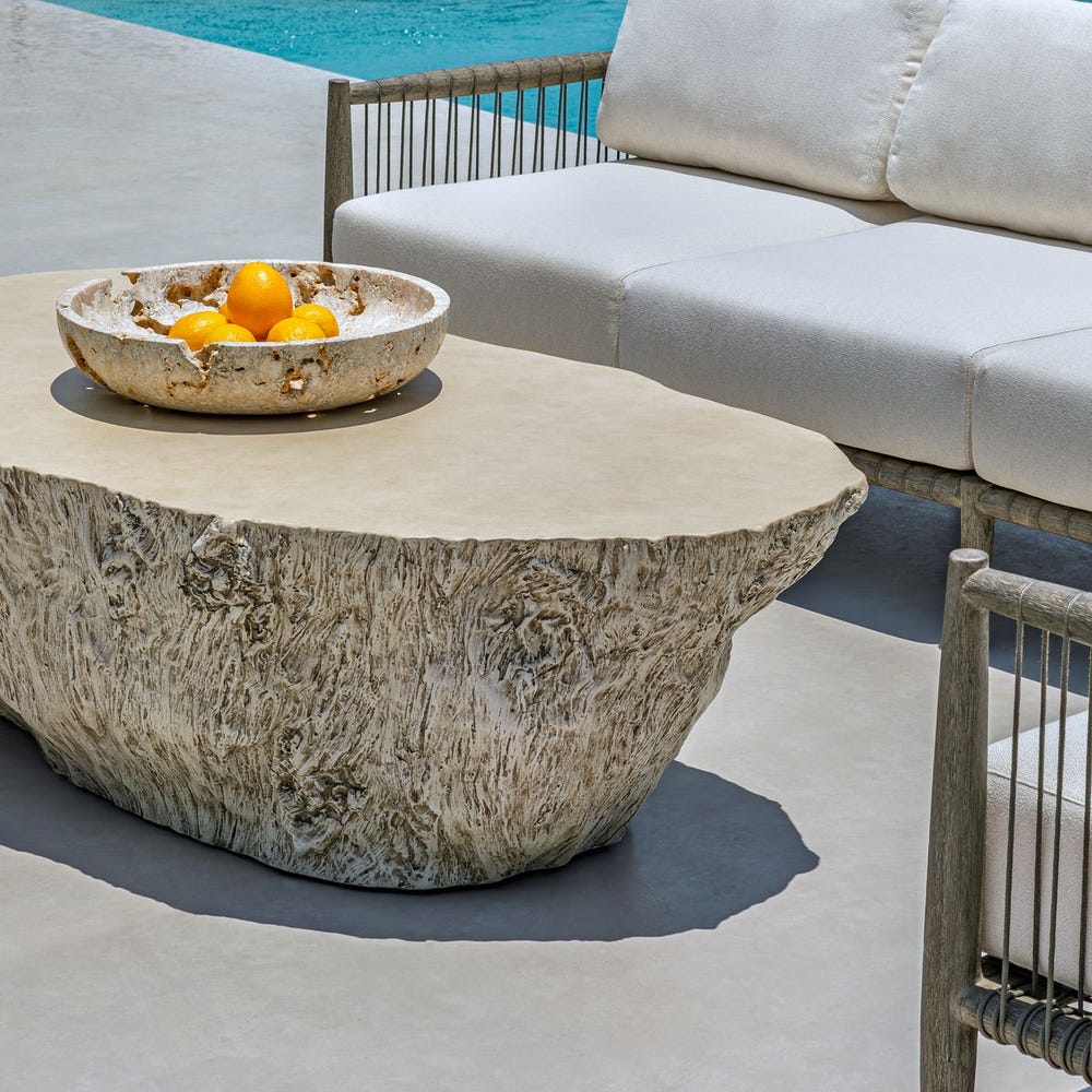 Quarried Stone Indoor-Outdoor Bowl