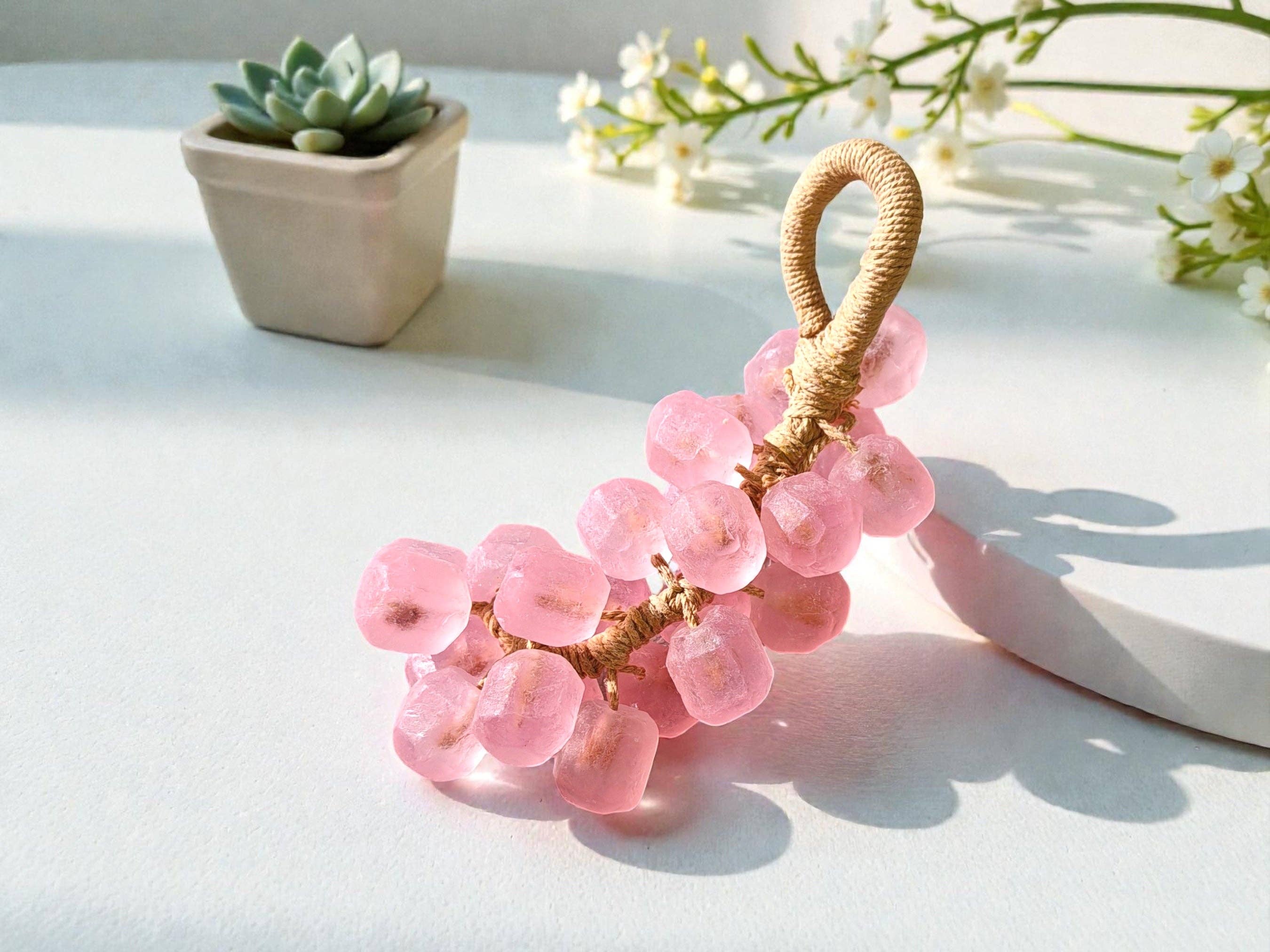 Crystal Grape Shape Handmade Soap
