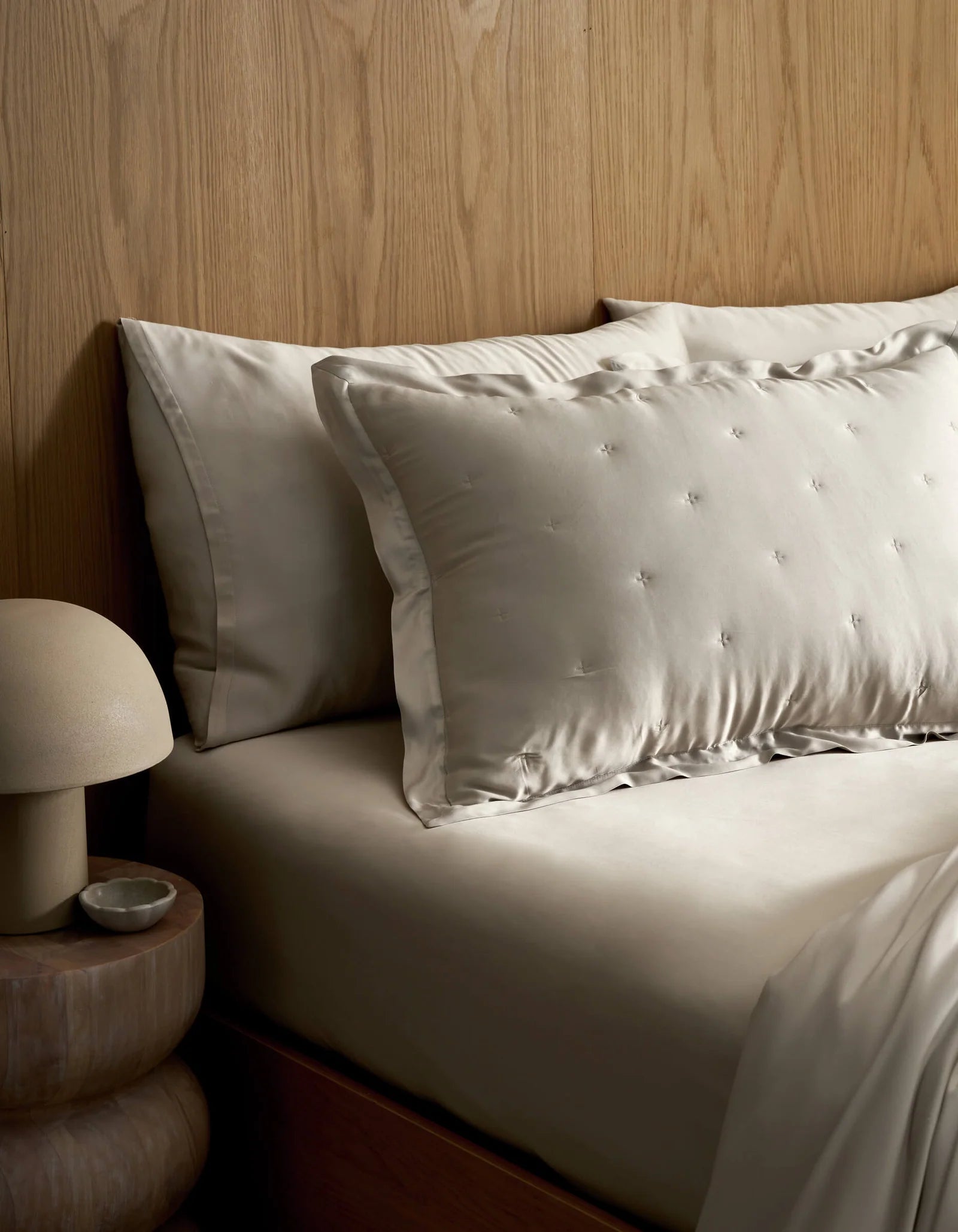 Bamboo Quilted Shams