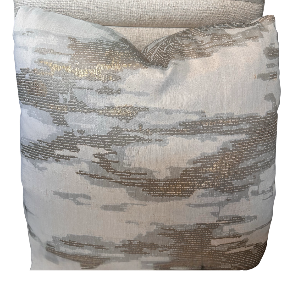 24"X24" Pillow - Mixed Metal