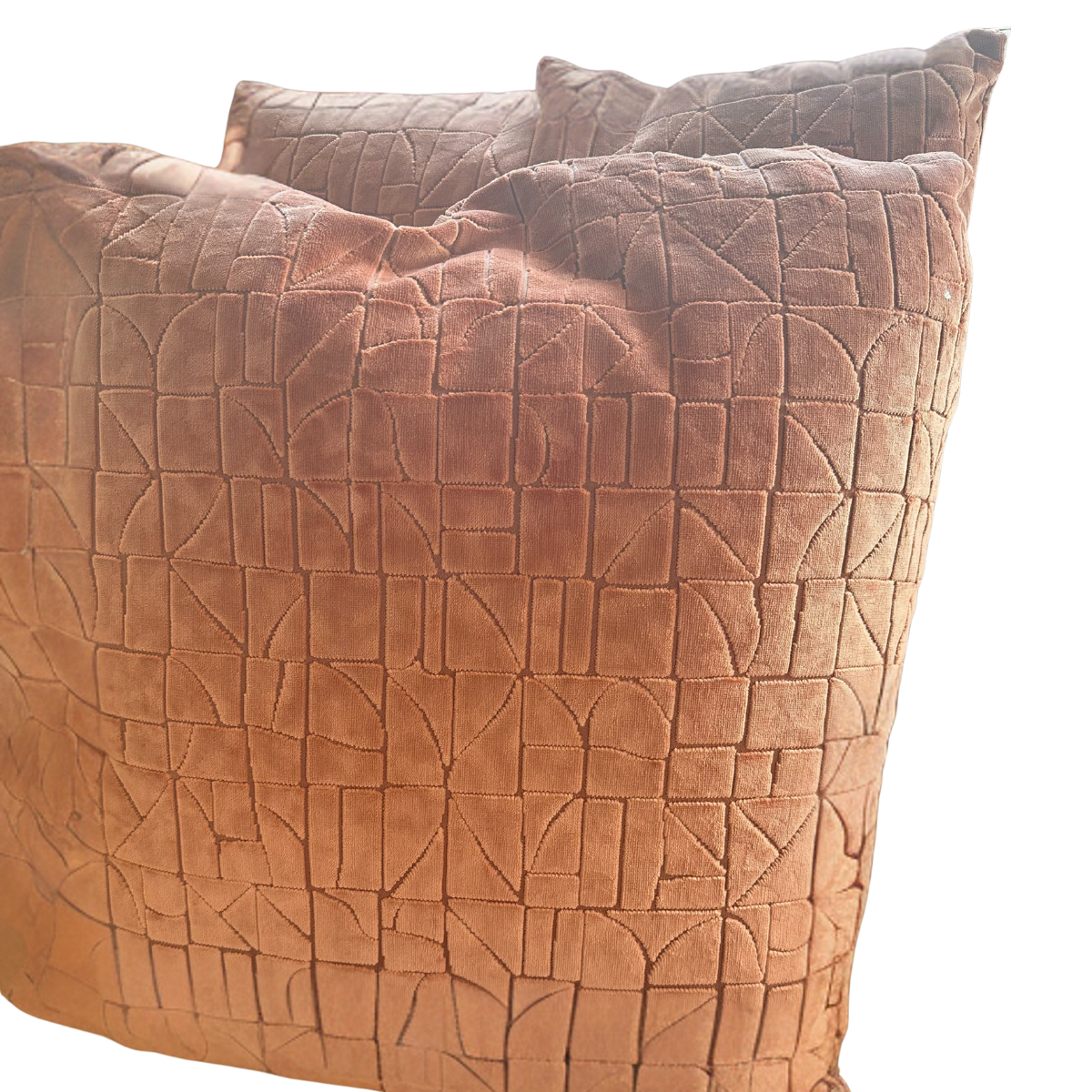 24"X24" Pillow - VIS - SOF - Axon Rouge