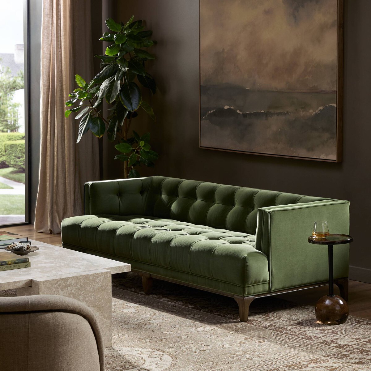 Dylan Sofa - Sapphire Olive