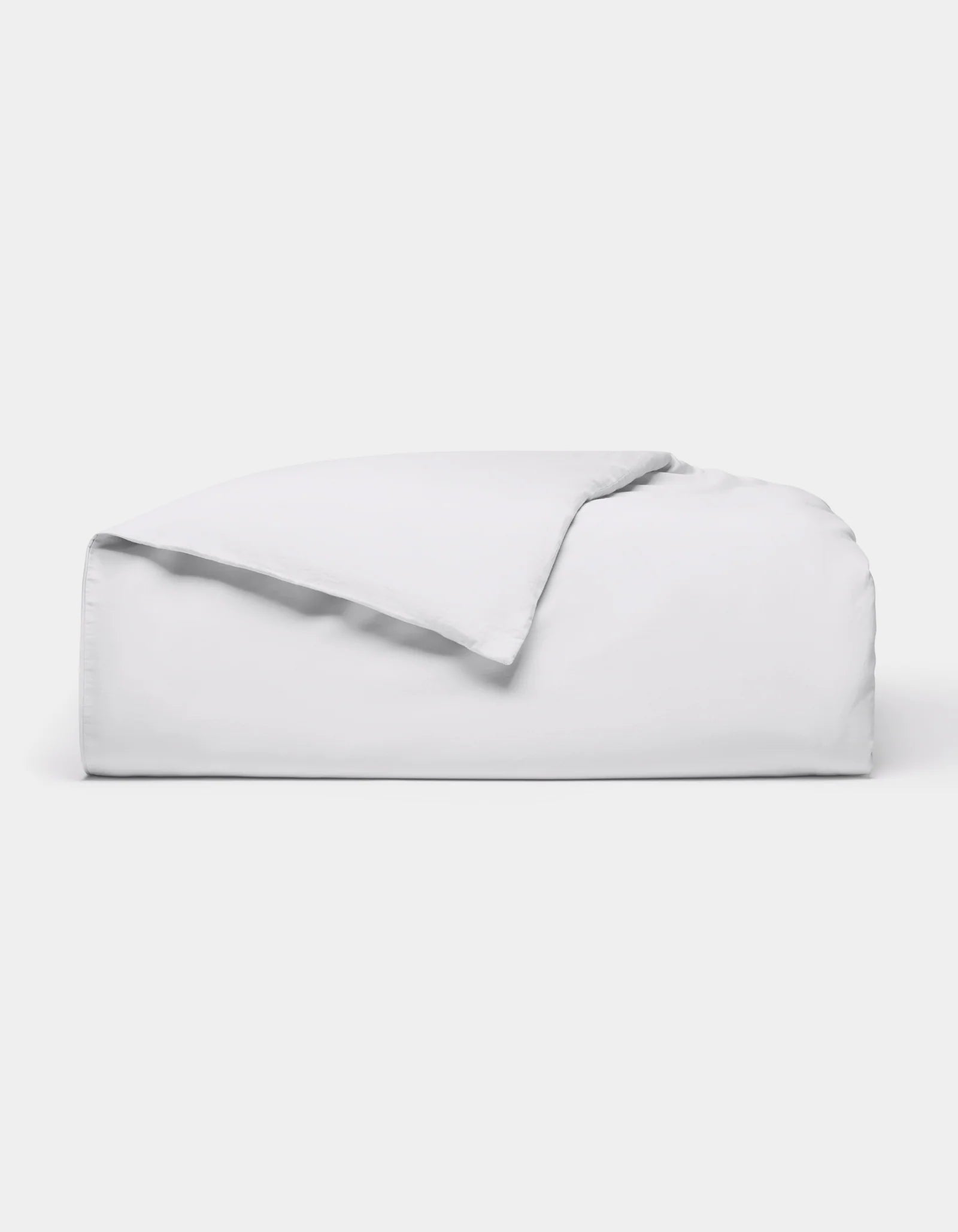 Soft-Wash Cotton Duvet Cover - White