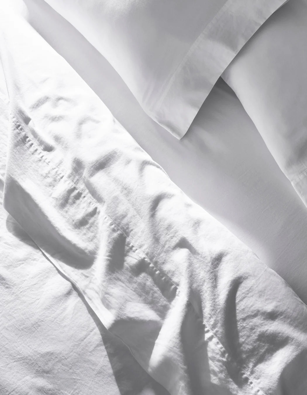 Soft-Wash Cotton Sheet Set - White