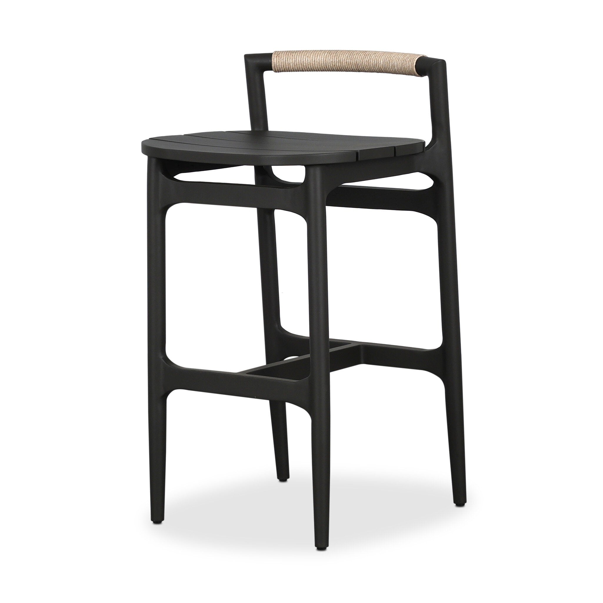 Baden Outdoor Metal Bar Stool