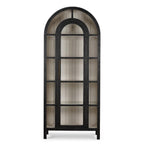 Vannes Display Cabinet w/ Glass Shelves