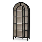 Vannes Display Cabinet w/ Glass Shelves