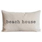 Beach House Pillow Cover + Insert