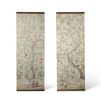 Chinoiserie Pattern Wall Hanging Pair