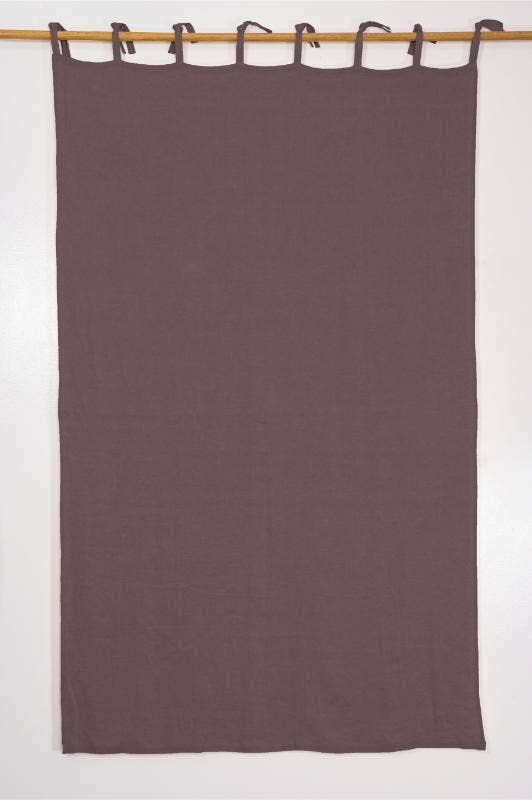 Handmade Solid Linen Curtains – Elegant, Modern Style