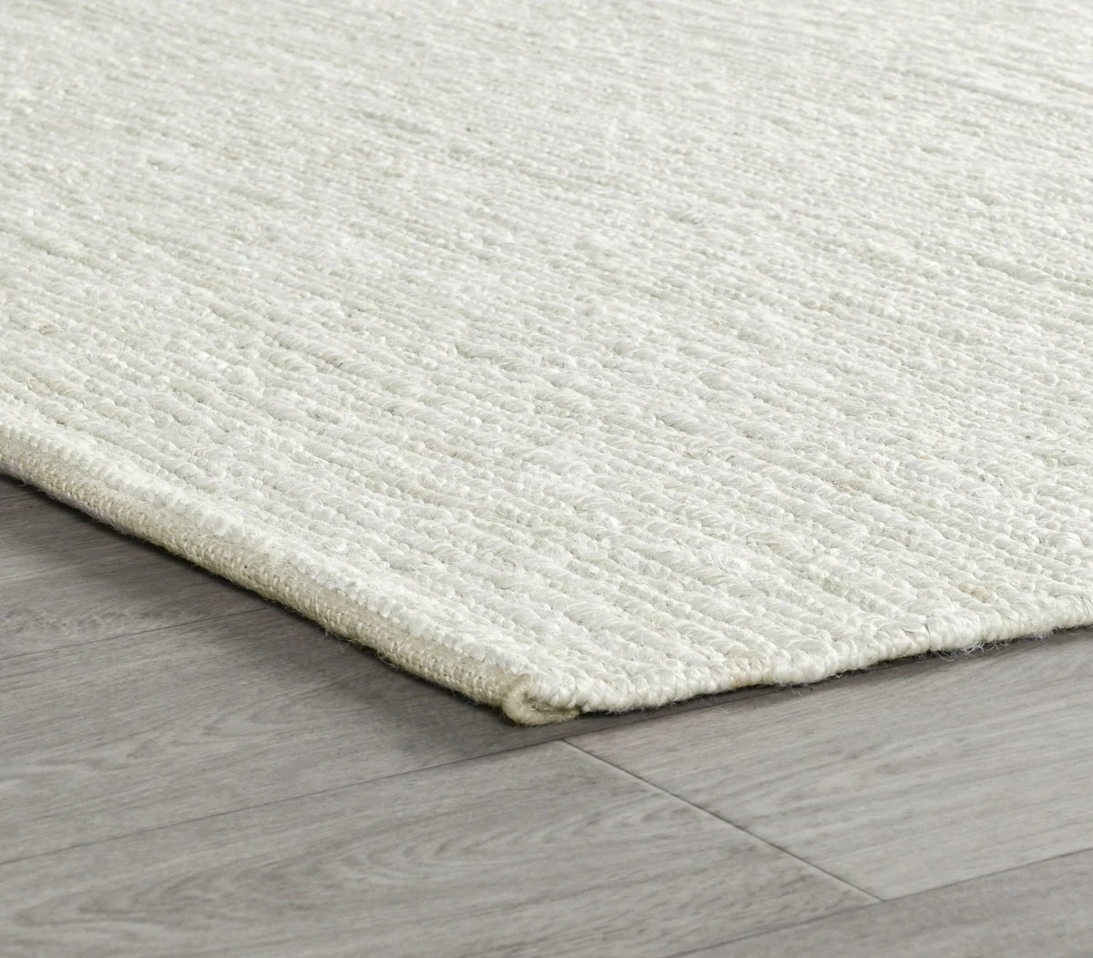 Soumak Jute Rug - Ivory 5x8