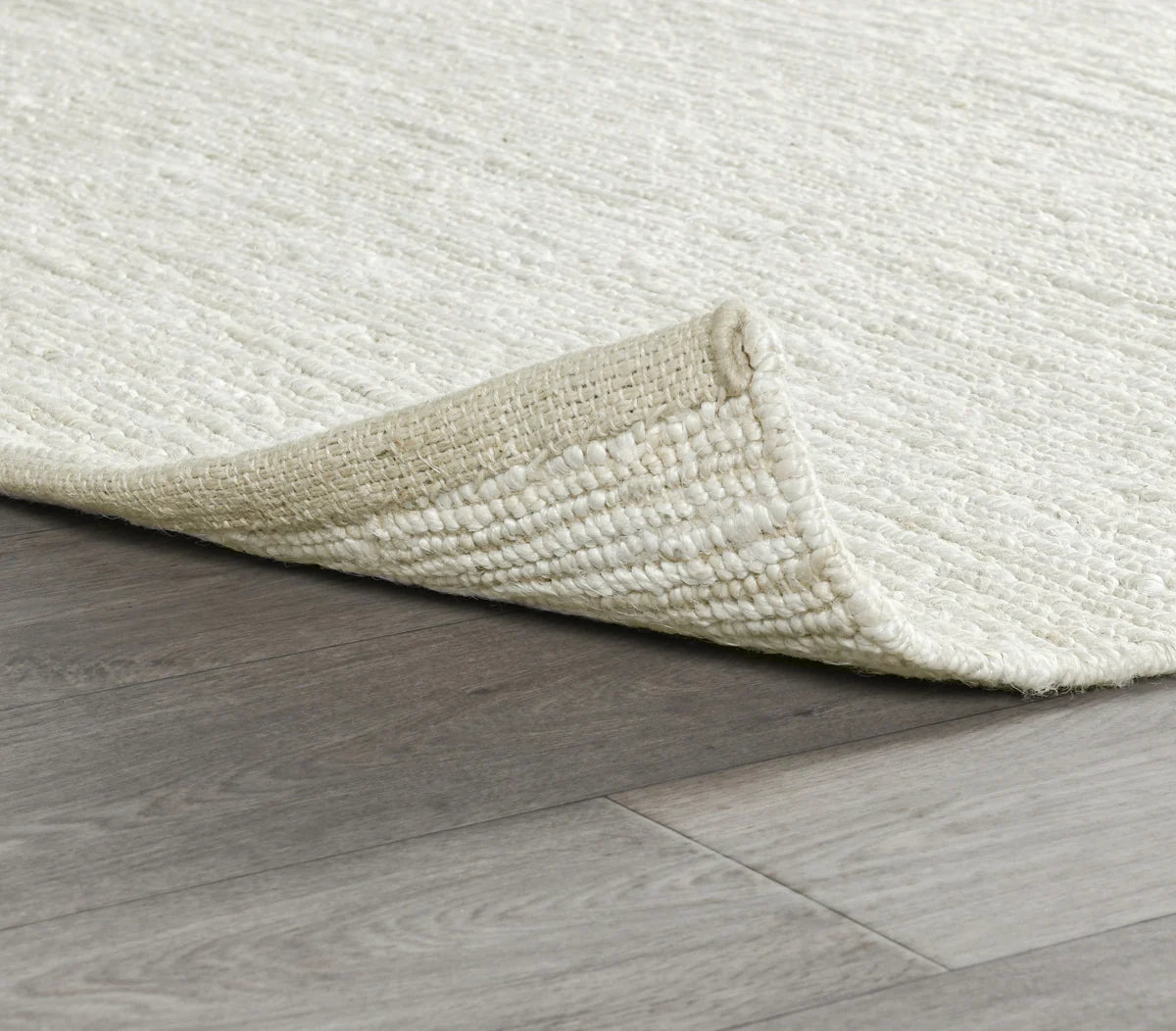 Soumak Jute Rug - Ivory 5x8