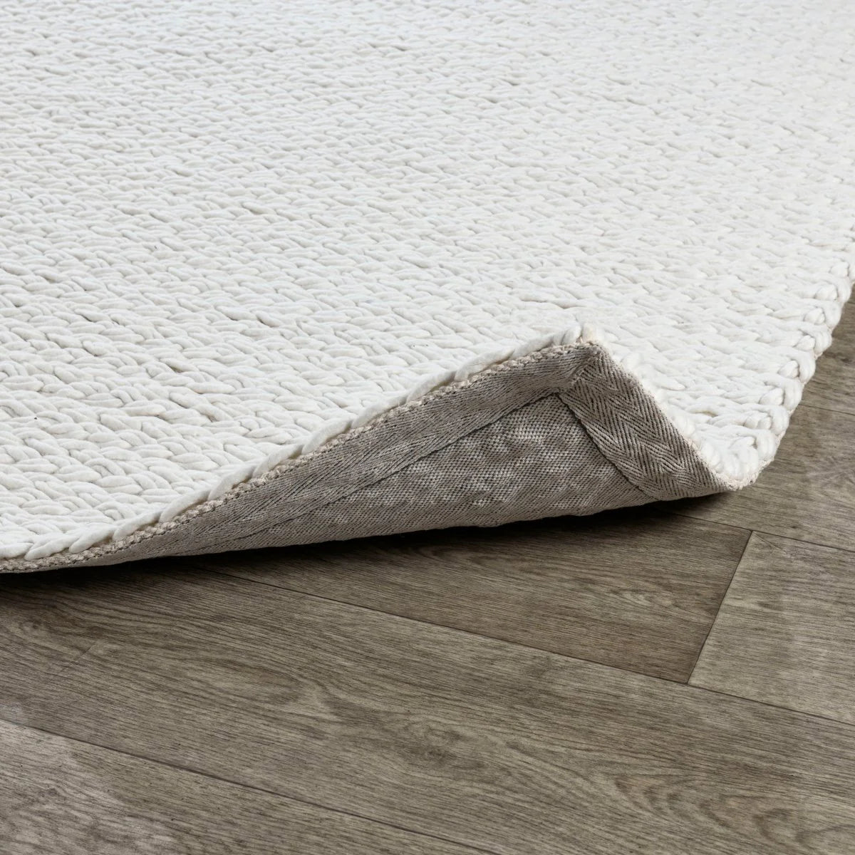 Oxnard Wool Rug - Ivory