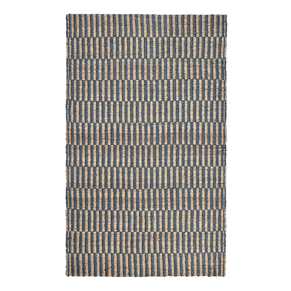 Monterey Jute Rug - Blue/Natural