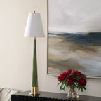 Riccardi Table Lamp, Moss
