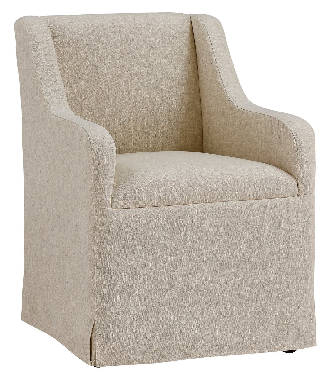 Barber Dining Chair on Casters