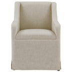 Barber Dining Chair on Casters