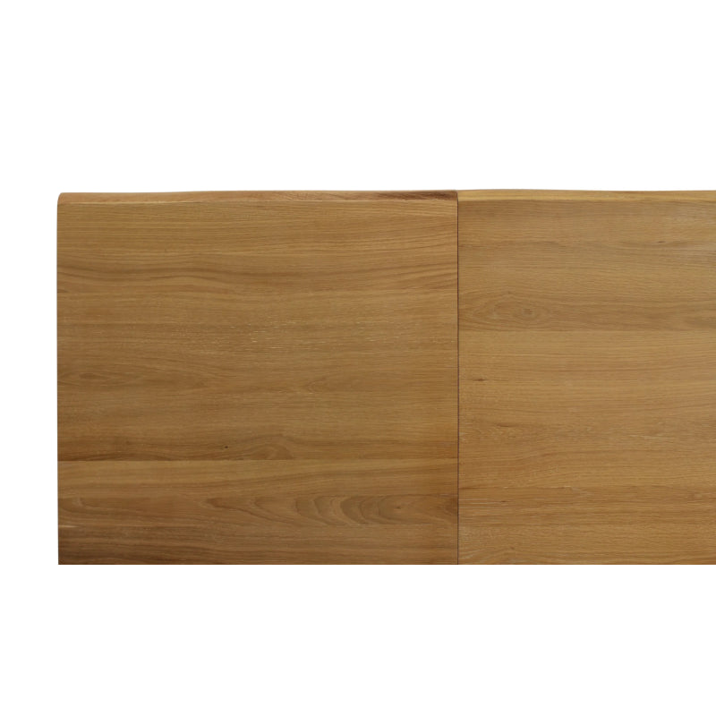 Riviera Oak Wood King Bed with Wings – Natural