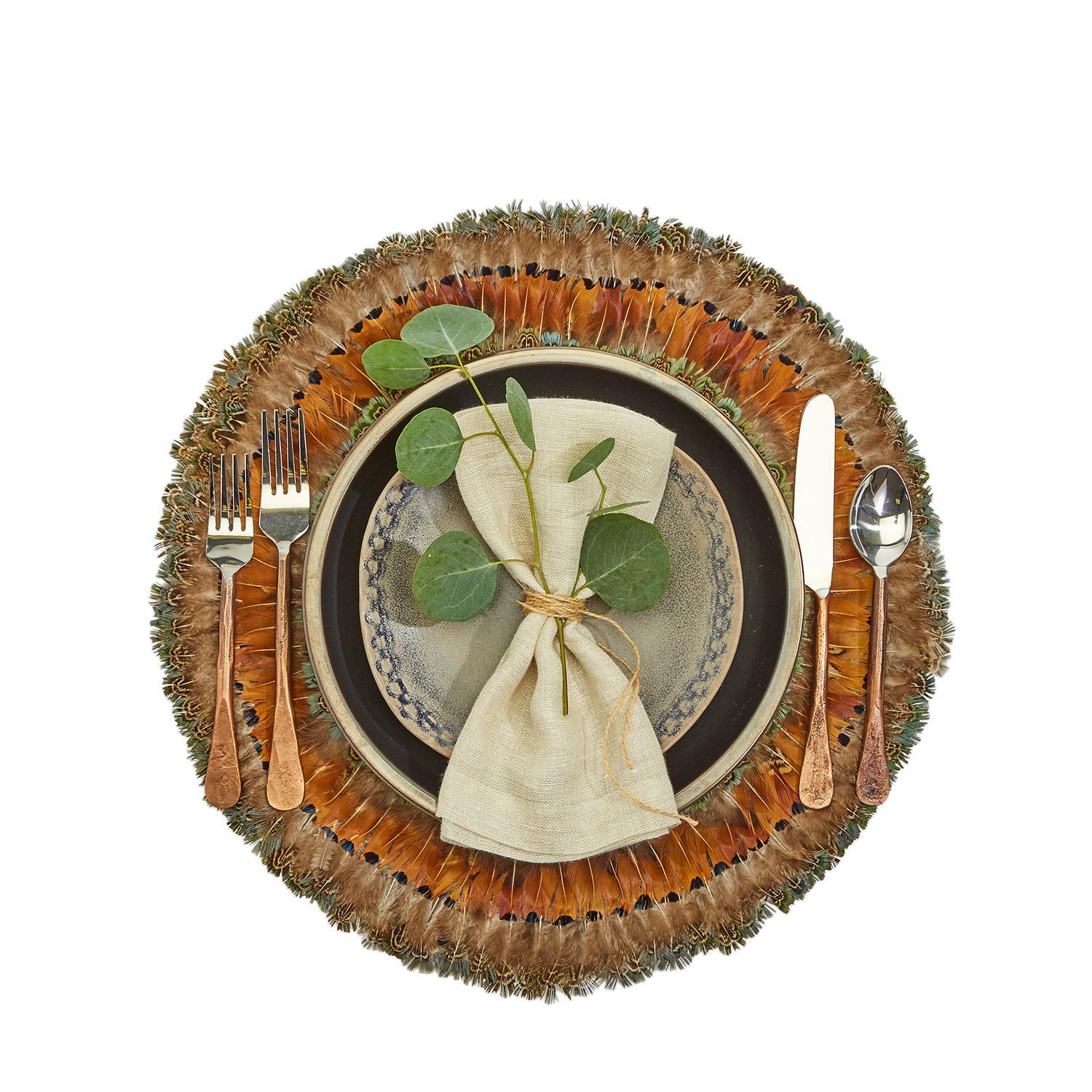 Pheasant Park Decorative Mats - Set of 6