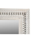 Anita Handcarved Mirror – Distressed White