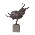 Dillinger Bull Sculpture