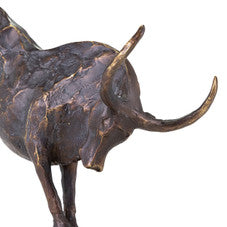 Dillinger Bull Sculpture