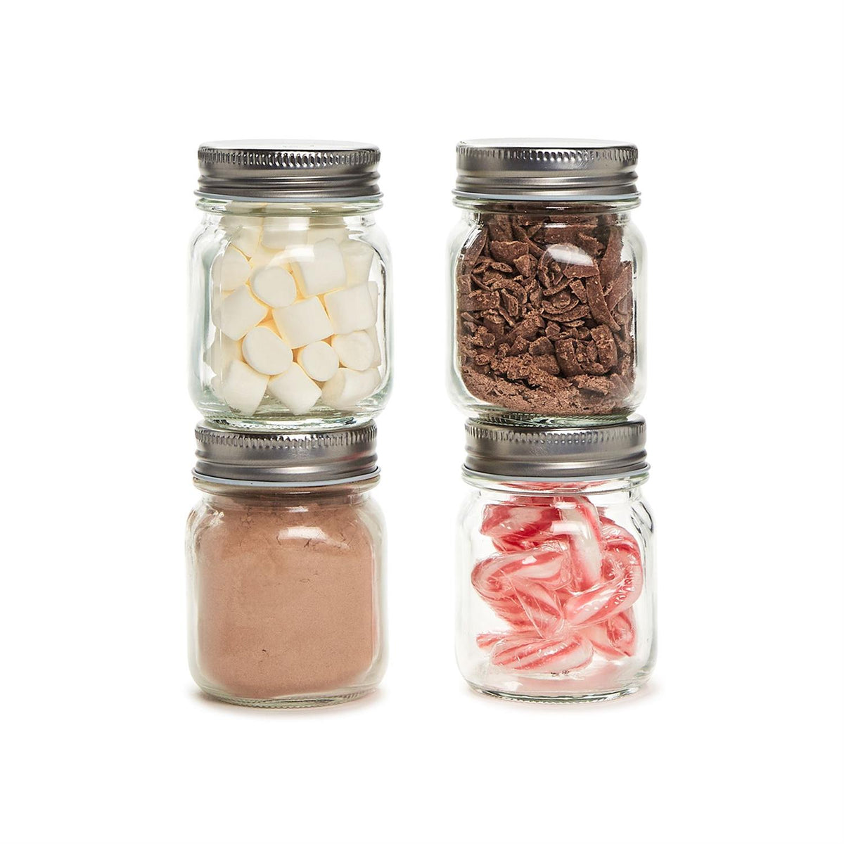 Hot Cocoa Bar 4 Pc Mason Jar Kit in GB