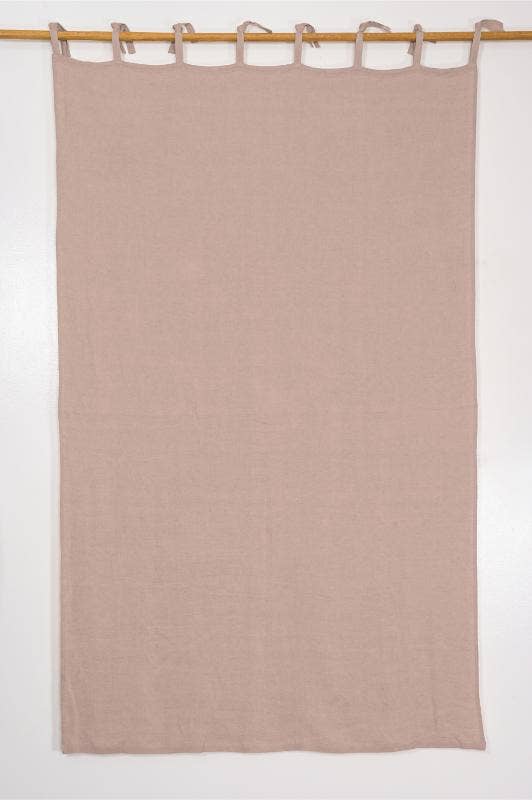 Handmade Solid Linen Curtains – Elegant, Modern Style