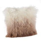 Ombre Lamb Fur Pillow 20x20