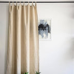 Handmade Solid Linen Curtains – Elegant, Modern Style