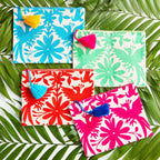 Flora & Fauna Embroidered Multipurpose Pouch - Set of 4