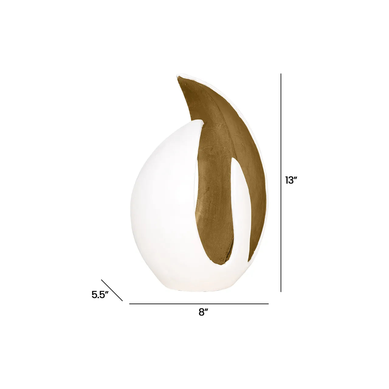 Luna Short Candleholder