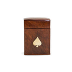 The Turf Club Playing Card Set in Hand-Crafted Wooden Box (each deck includes 52 cards and 2 jokers)