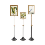 Double Sided Photo Frames on Telescoping Pole - Set of 3