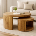 Molly Nesting Cocktail Table 2-Piece Set – Royal Walnut
