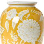 Flora and Fauna Set of 2 Yellow Floral Vases Includes 2 Styles