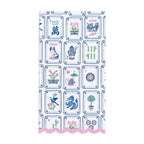 Mahjong 3-Ply Scalloped Edge Paper Napkin Dinner / Guest Towel Pack (includes 20 napkins)