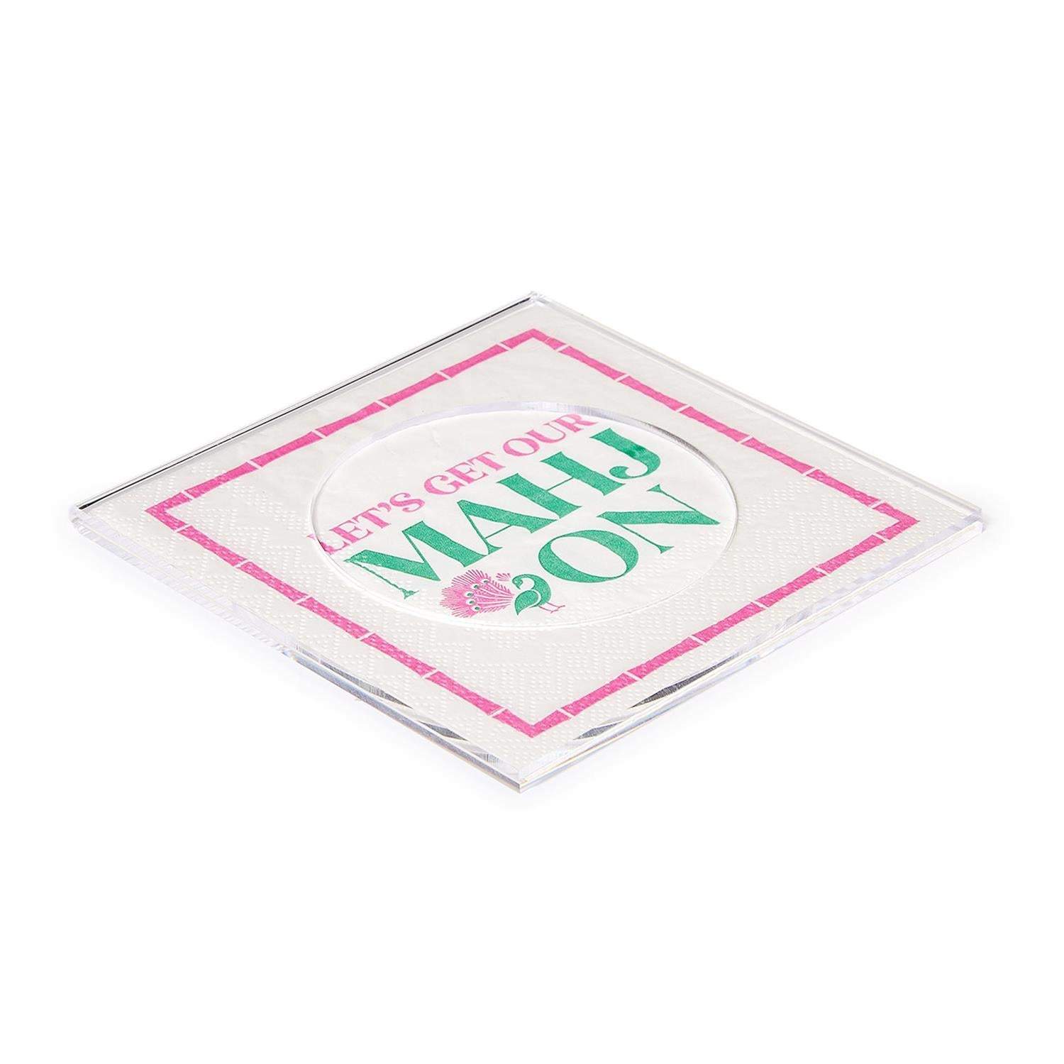 Cocktail Coasters in Gift Box - Set of 4